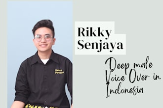 offer deep male voice over in bahasa indonesia