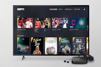 develop professional roku sdk channel and fire tv channel