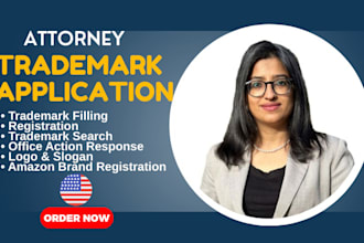 do US licensed trademark attorney, file registration amazon brand registry