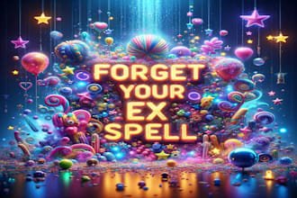 cast a powerful forget him or her spell to heal