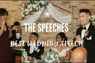 write your best man, maid of honor and wow the wedding