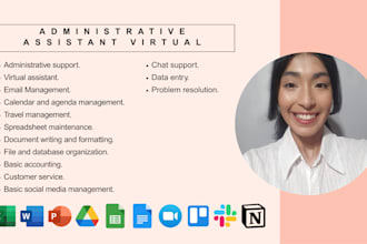 your executive business assistant and operations manager