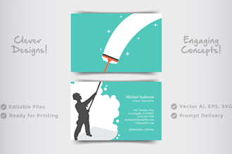 design unique business card designs fast