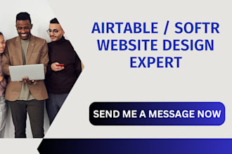 design softr client portal airtable glide adalo miro wix website redesign