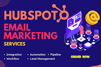 be your hubspot expert setup hubspot CRM hubspot email marketing