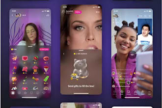 develop live streaming app, video streaming website, live streaming app