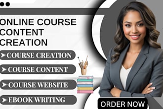 create online course content, course creation, course curriculum, lesson plan