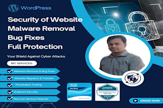fix hacked wordpress website remove malware bug fix security