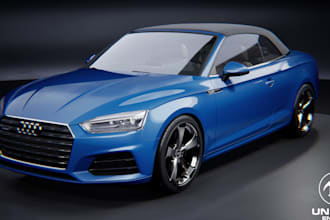 create 3d vehicle  3d car rendering realistic 3d model 3d sculpting