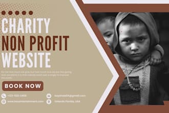 build non profit website charity website ngo 501c3 donation forms using givewp