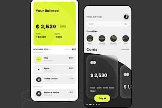 develop fintech app neobank app bill payment app money transfer app