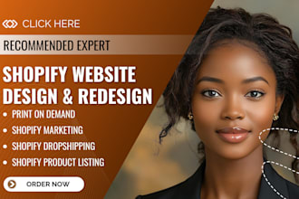 design modern shopify website design shopify landing page redesign shopify site