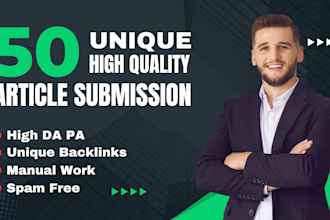 do high quality google ranking article submissions on high authority websites