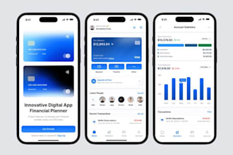 develop fintech app, payment app, banking app, investment app