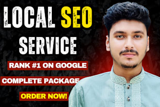 do local SEO, local citations and gmb optimization for top google ranking