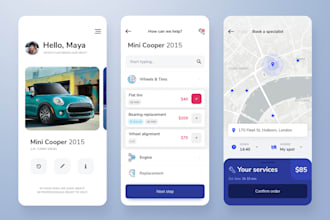 mechanic app car repair app handyman app  car wash app