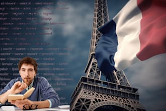 write your book in french