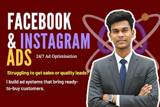 setup and manage facebook ads and instagram ads for ecommerce growth