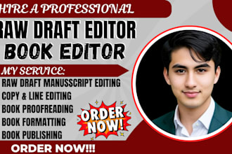 structural edit, proofread raw draft  nonfiction and christian book editor