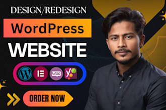 do wordpress site creation, redesign wordpress business website development