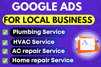 setup optimize google ads adwords PPC for local business or service in USA, UK