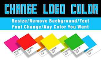 change logo color to any color you want, recolor icon, text