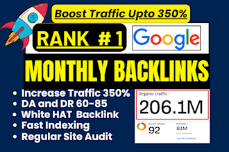 do off page seo, contextual backlinks for google ranking and domain authority