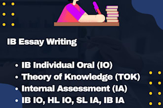 do your personal ib io, english io, lit io, and ib ia