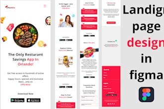 design professional landing page