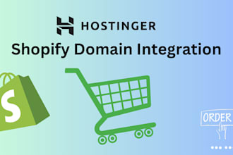 connect hostinger custom domain name to your shopify store