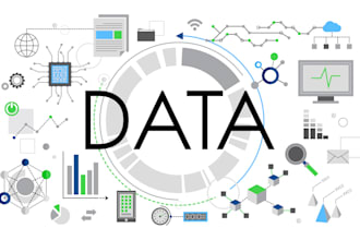 do data analysis, machine learning, data science projects tasks