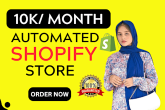 build profitable dropshipping shopify store shopify website