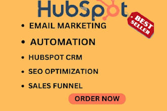 get hubspot CRM, hubspot website marketing and hubspot sales automation