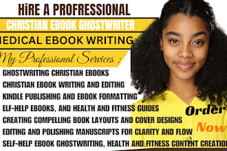 write christian ebook self help ebook health and fitness medical ebook writing