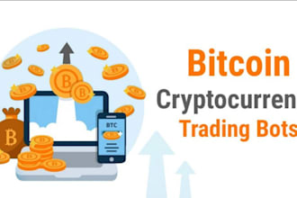develop crypto trading bot, arbitrage bot, hft bot, trading bot, crypto bot