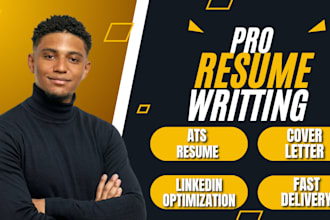 write a resume, CV, cover letter, linkedin profile for your dream job