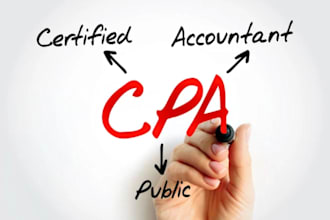 prepare and sign audited financials and verify financial documents licensed CPA