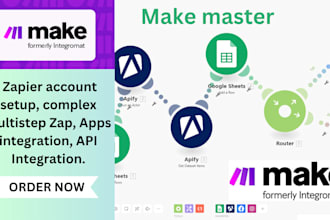 setup make com automation zapier integromat made com make integration