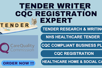 do cqc healthcare registration tender writing homecare tender cqc registration