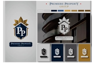 create property business logo design