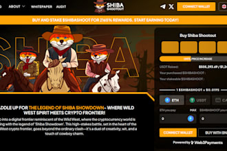 create ico website, presale page, presale website, airdrop website