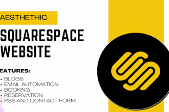 design church, nonprofit, political election, restaurant website on squarespace
