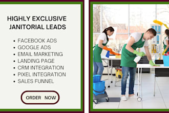 generate commercial cleaning leads clean house leads janitorial leads