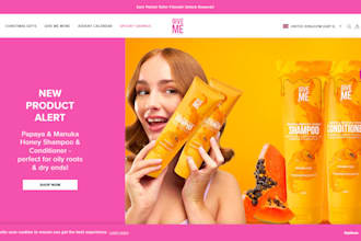 design a skincare shopify store cosmetic website skincare dropshipping  store