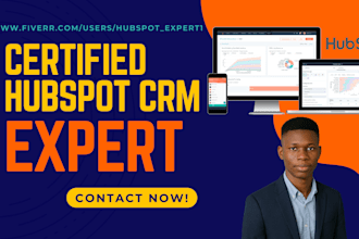 setup hubspot form, design hubspot landing page, lead capture form website