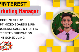 manage your business and blog pinterest account