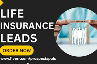 generate life insurance leads landing page design health insurance website