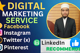 be the professional digital marketer and social media manager
