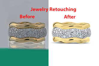 do jewelry retouching or photo editing services