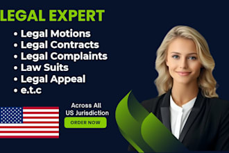 be your lawyer and paralegal for legal contract, terms and conditions drafting